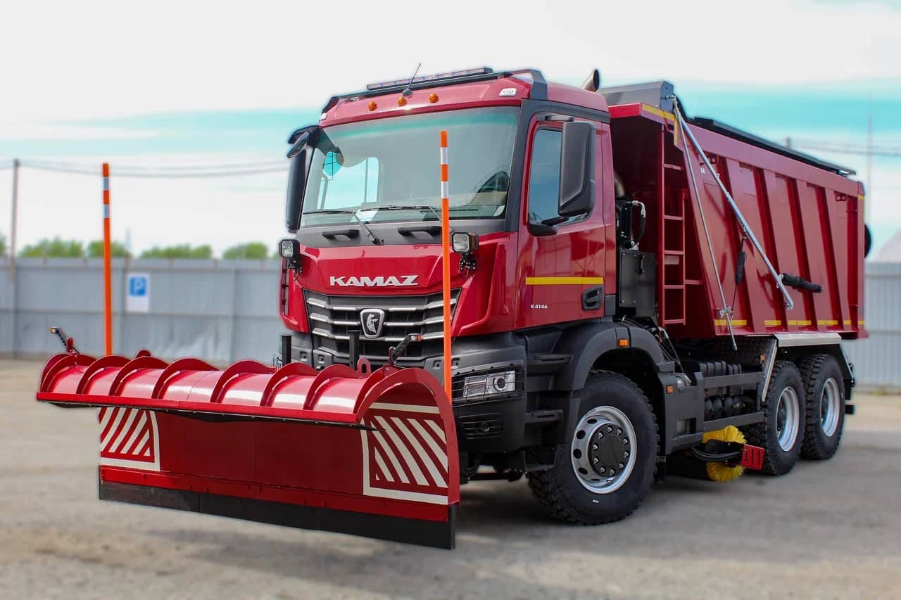 АДУ-10.0 на базе самосвала КАМАЗ 6595